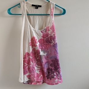 Floral tank top
